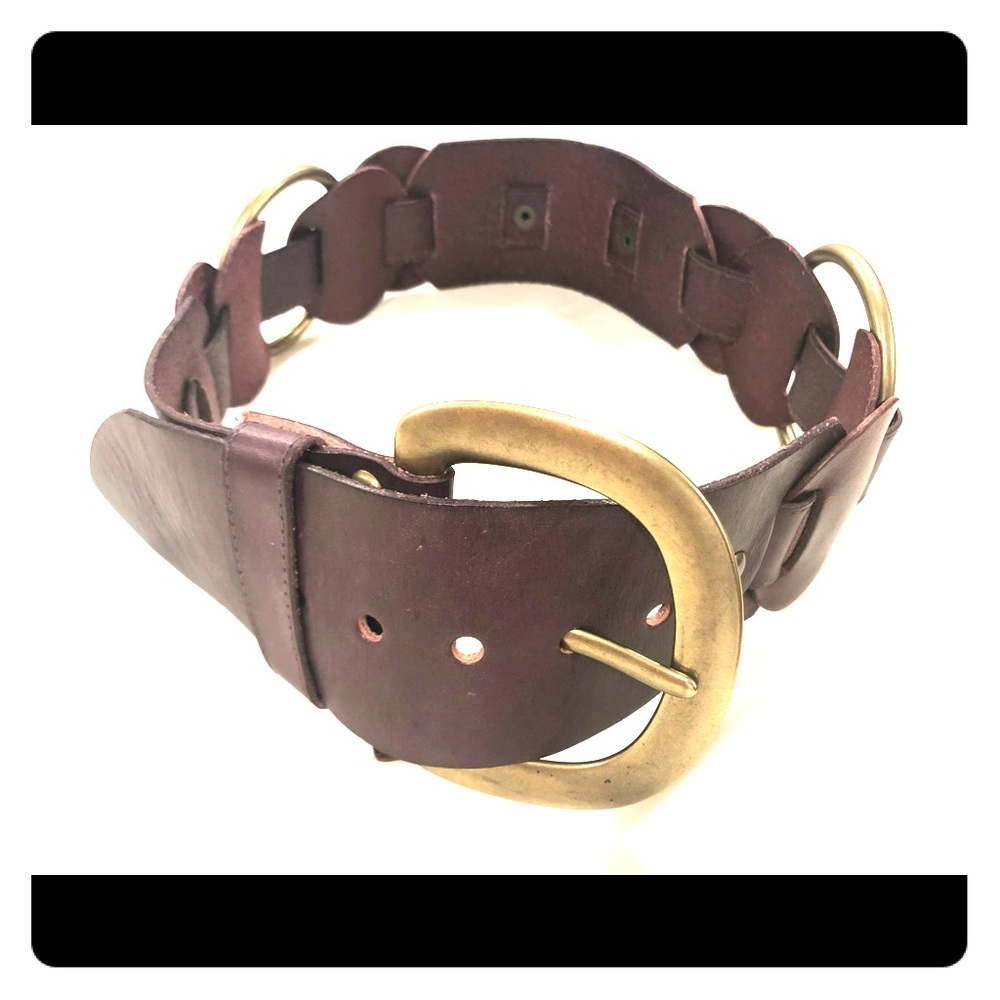 Linea Pelle leather belt